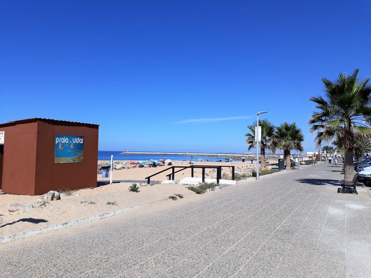T2 Mira Praia 4- Familiar, 80Mt Praia, Wifi Quarteira Exterior foto
